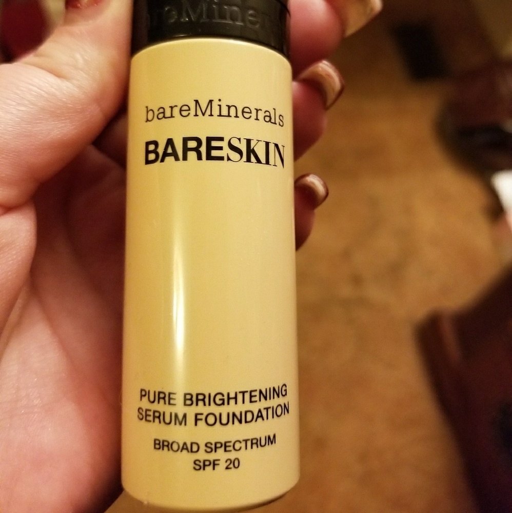 BareMinerals bareskin serum foundation.